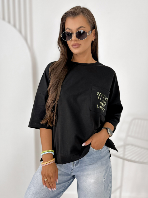 BLOUSE ELSTE NOIR