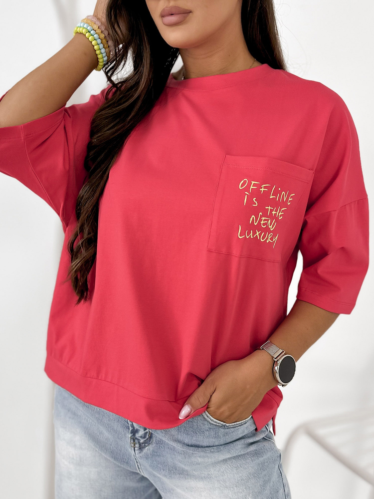 BLUZA ELSTE ZMEURIE