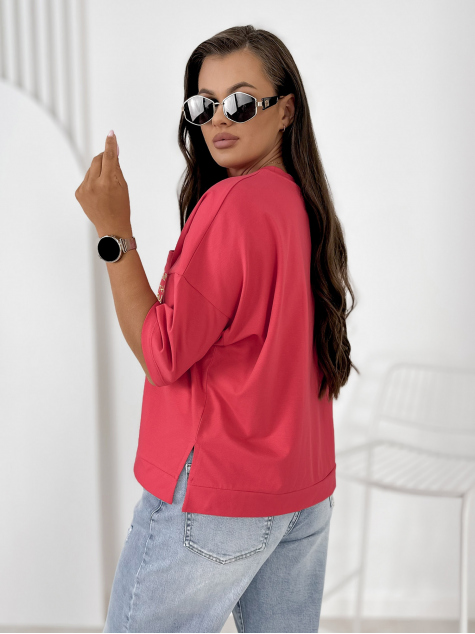 BLUZA ELSTE ZMEURIE