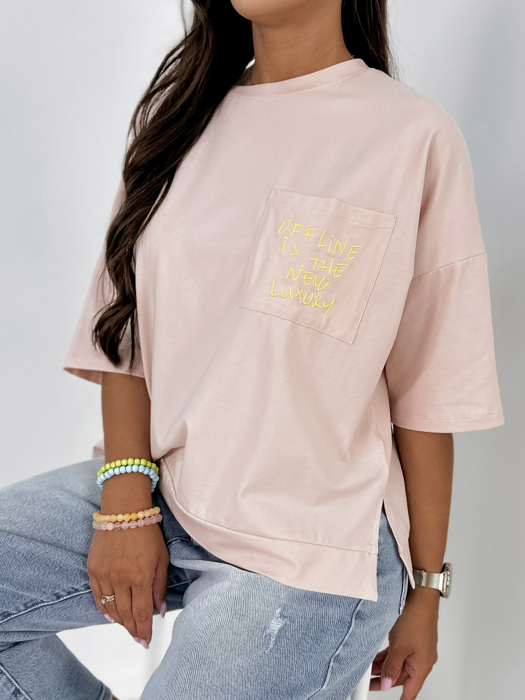 BLOUSE ELSTE ROSE POUDRE