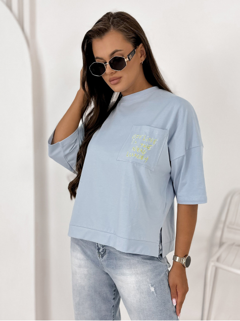 BLOUSE ELSTE BLEU