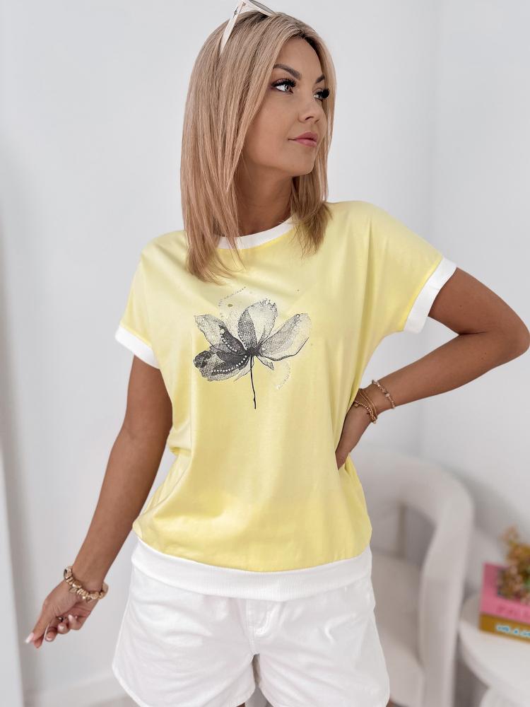 BLOUSE COTARD JAUNE