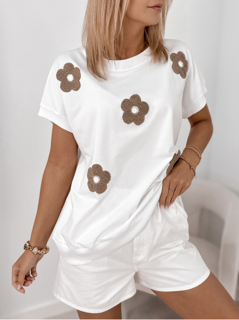 BLOUSE VERGE BLANC