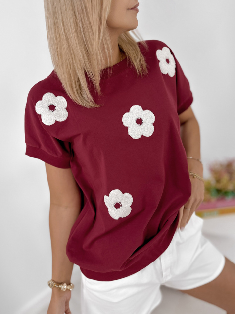 BLŪZE VERGE BORDO