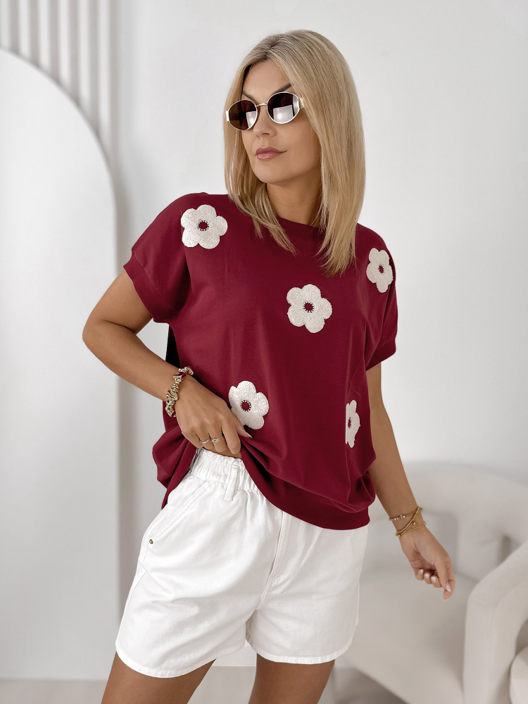 BLŪZE VERGE BORDO