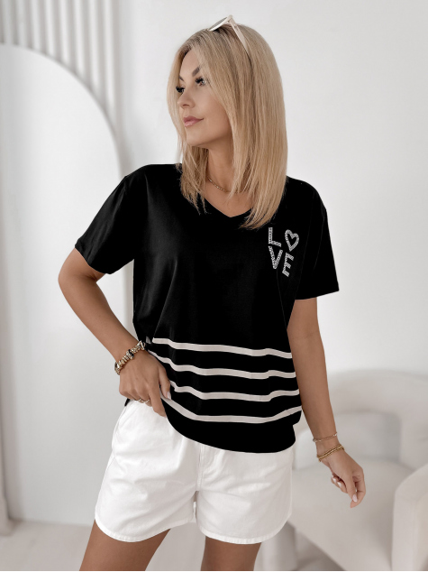 BLOUSE EVERTE BLACK