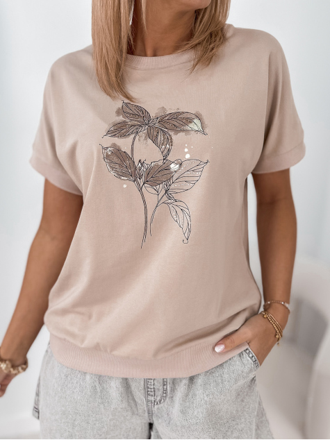 BLUSE STRIVE DUNKELBEIGE