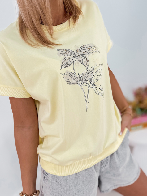 BLUZA STRIVE GALBENA