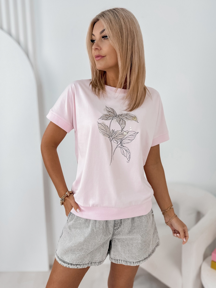 BLOUSE STRIVE ROSE POUDRE