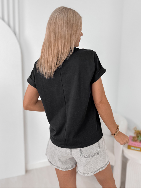 BLOUSE MOTION NOIR