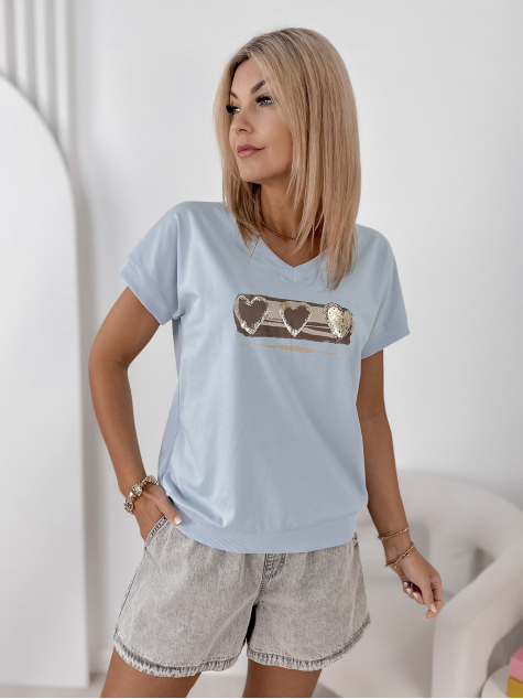 BLOUSE RIZZOLI BLUE