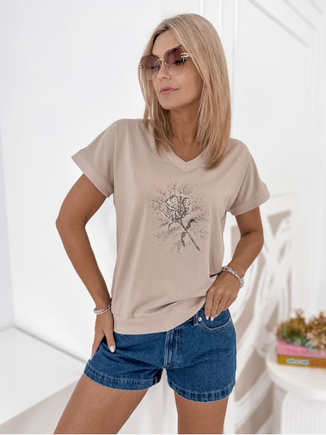 PALAIDINĖ CINDY SMĖLIO SPALVOS