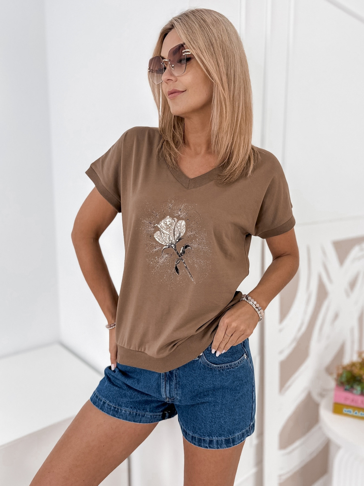BLOUSE CINDY BRUN