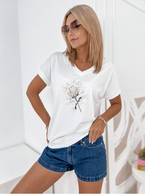 BLÚZKA CINDY BIELA