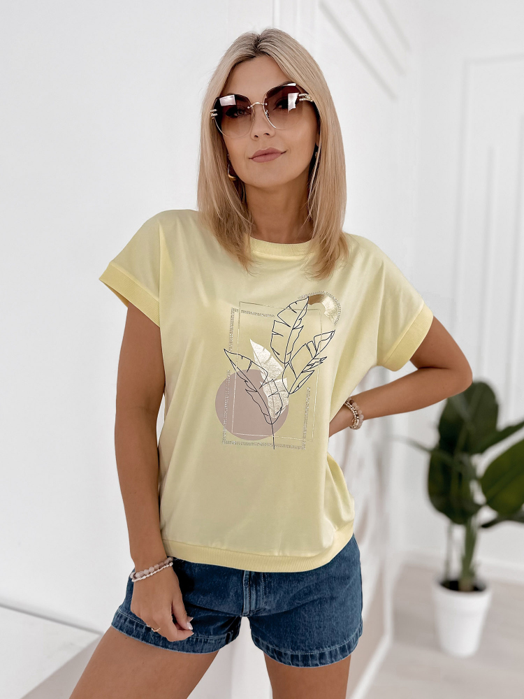 BLUSE ODETTE GELBE