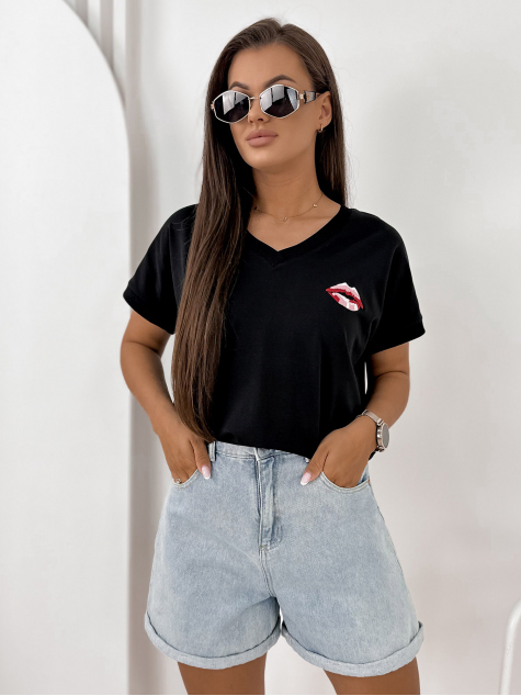 BLOUSE DOMESTIQ BLACK
