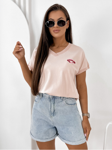 BLOUSE DOMESTIQ POWDER PINK