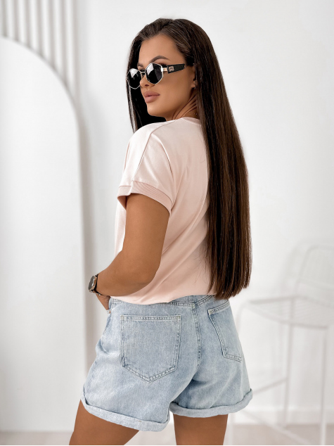 BLUSE DOMESTIQ PUDERROSA