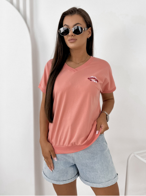 BLOUSE DOMESTIQ CORAL