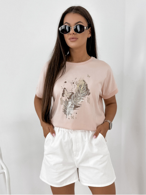 BLUSE FLANDERN PUDERROSA