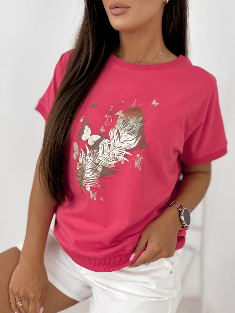 BLOUSE FLANDRE FRAMBOISE