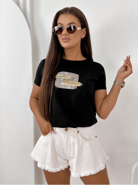 BLOUSE MAILOT BLACK