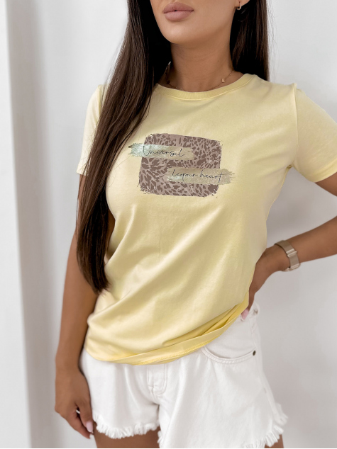 BLUZA MAILOT GALBENA