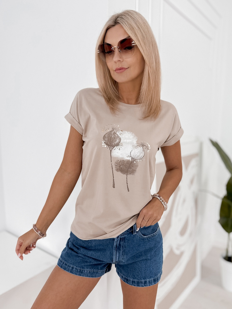 BLUZA GILBERTE BEJ INCHIS