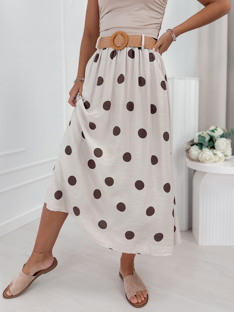 JUPE VOSIER BEIGE