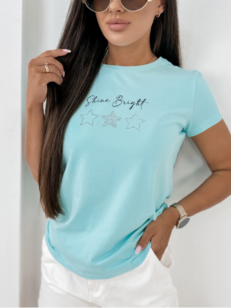 BLOUSE BRINE TURQUOISE