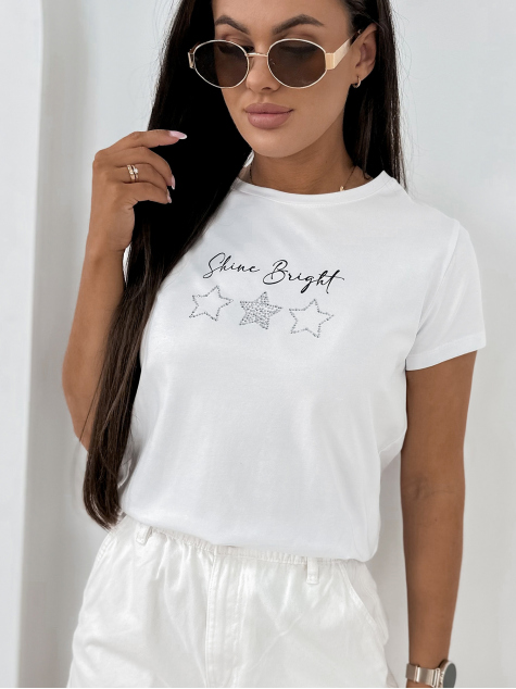 BLOUSE BRINE BLANC