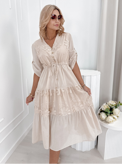 KLEID SANTIER BEIGE