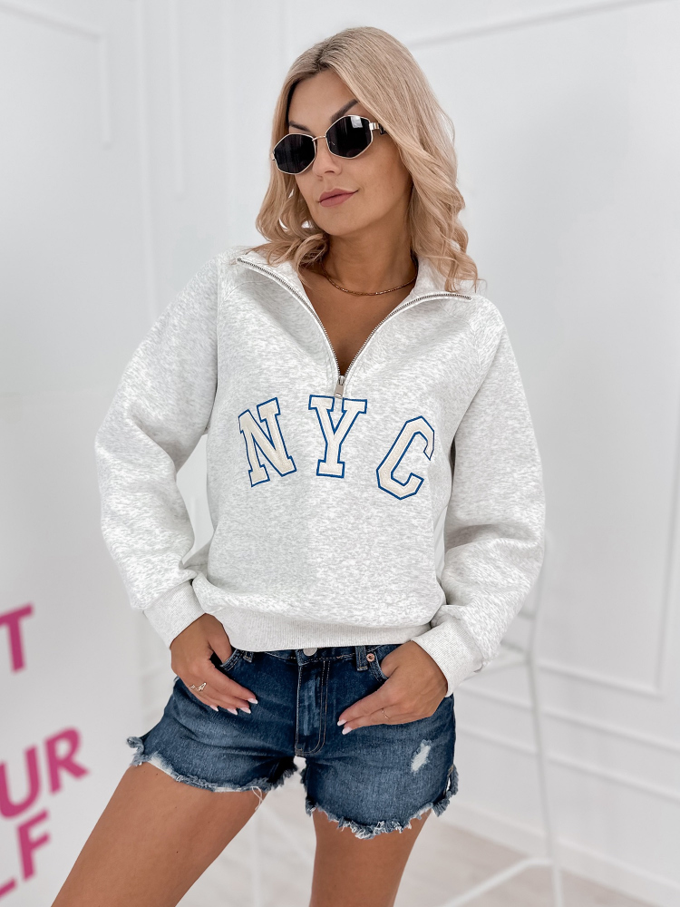 SWEATSHIRT RENO GRAU