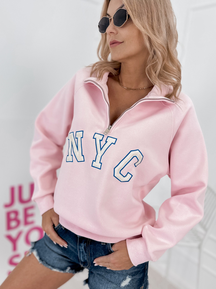 SWEATSHIRT RENO POWDER PINK