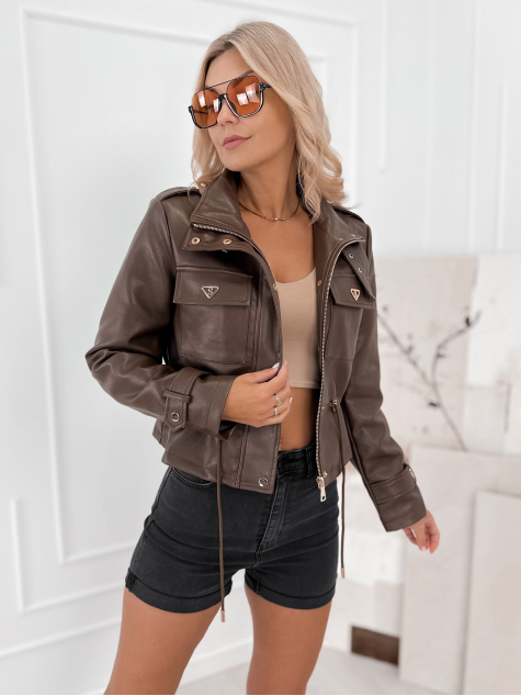 JACKE CLIFF DUNKELBRAUN