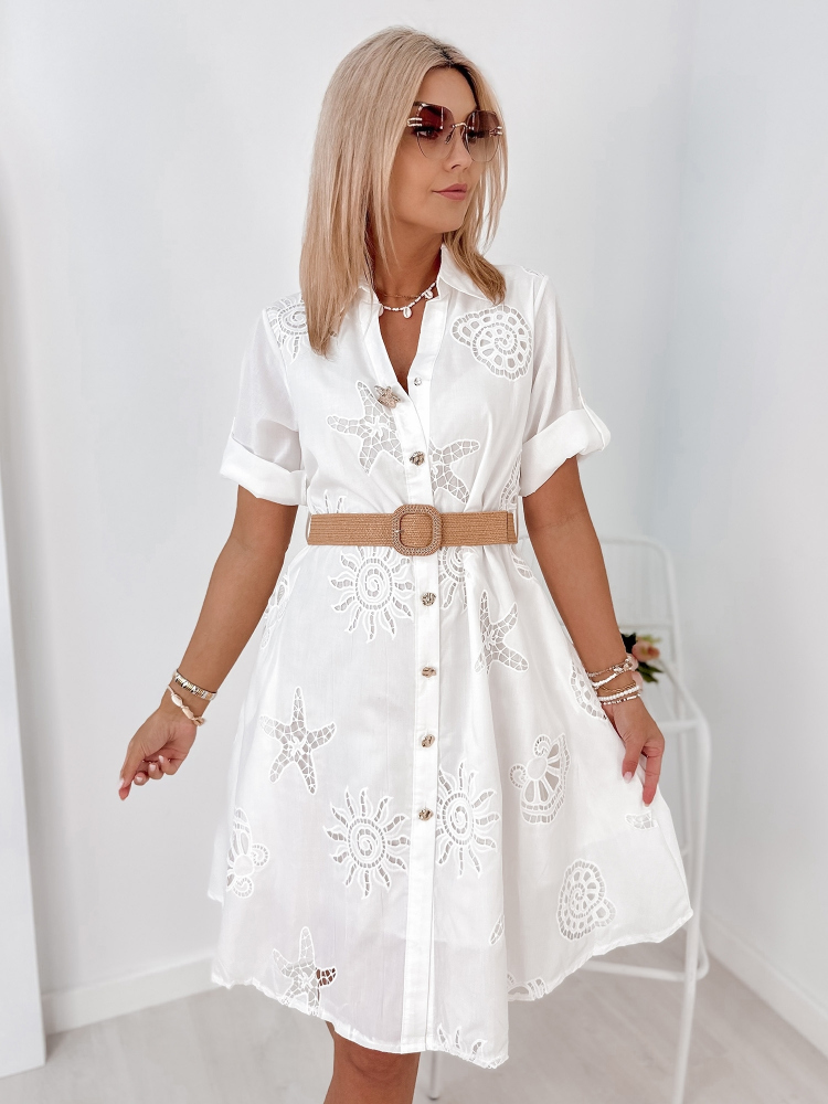 DRESS LOUP ECRU