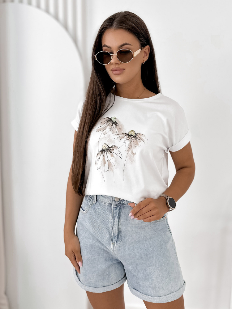BLOUSE ROWLINS BLANC