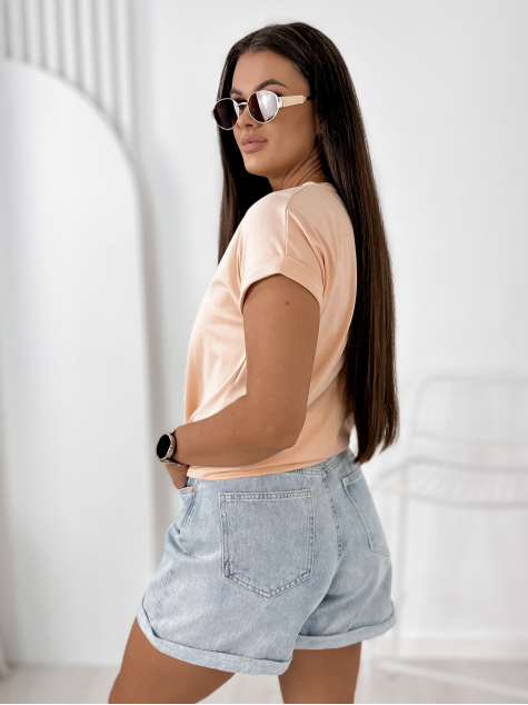 BLOUSE ROWLINS PÊCHE
