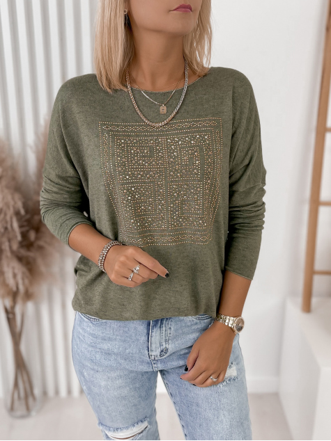 BLOUSE ELBA KHAKI