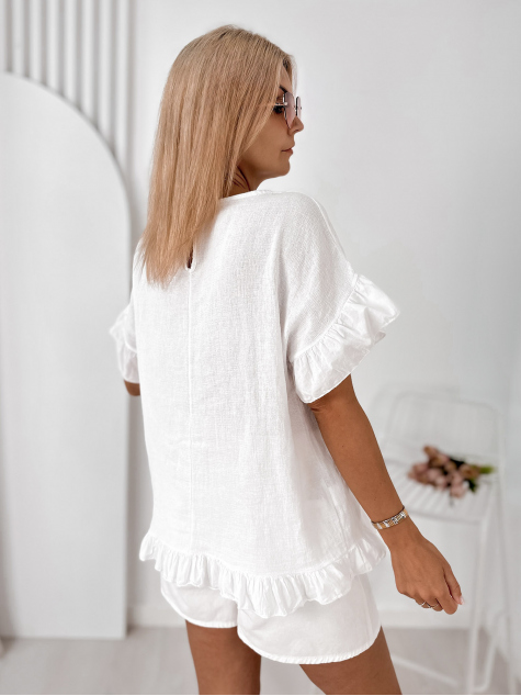 BLOUSE TANSO BLANC