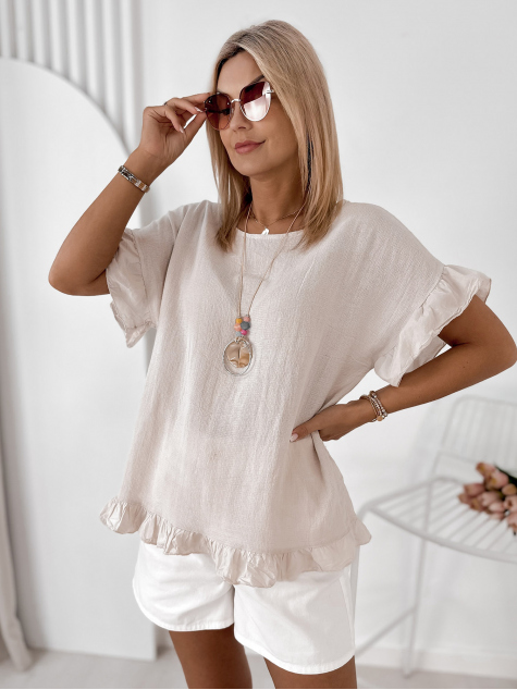 BLUZA TANSO BEJ