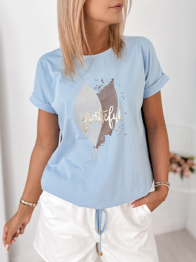 BLUSE BATILDE BLAU