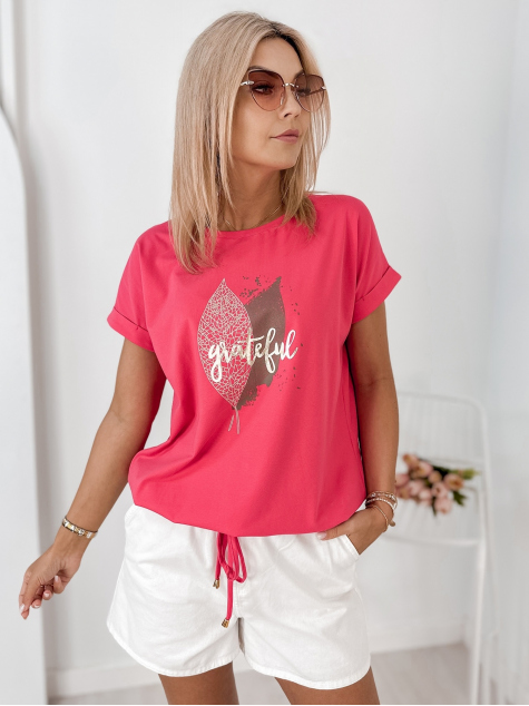 BLOUSE BATILDE FRAMBOISE