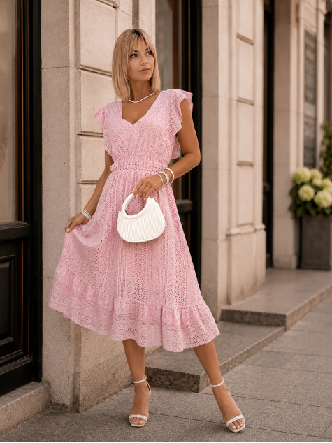 KLEID HERMIONE PUDERROSA