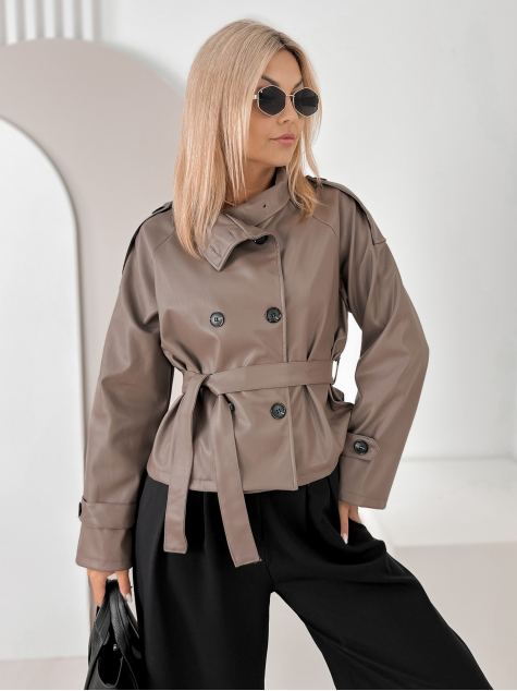 VESTE VERLANE BRUN CLAIR