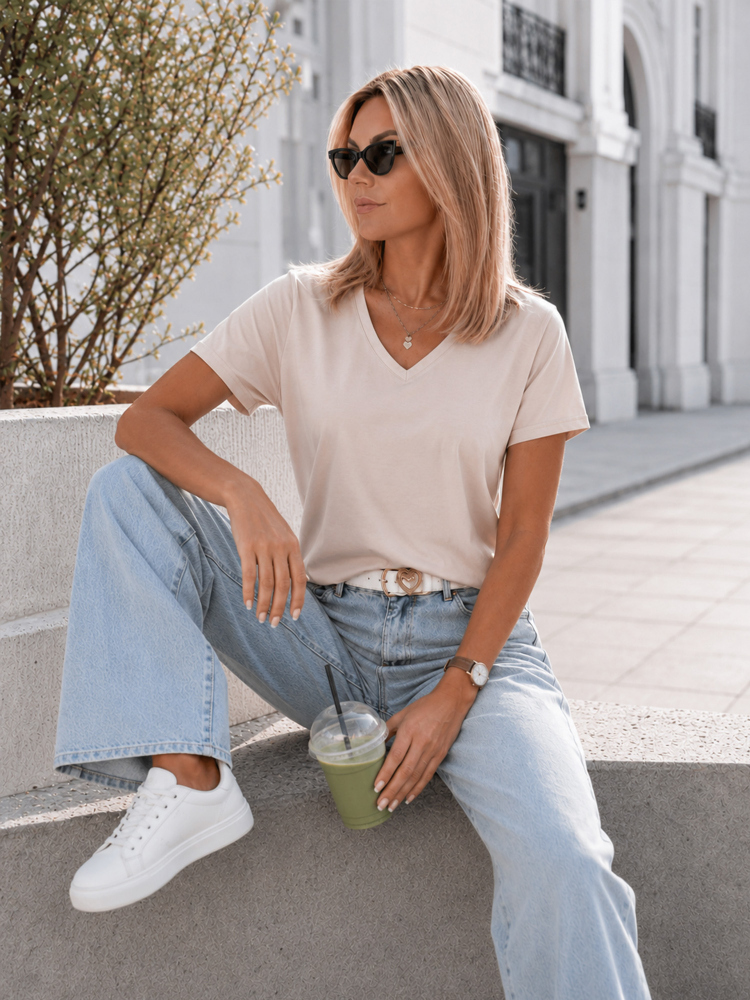 BLOUSE MOI BEIGE
