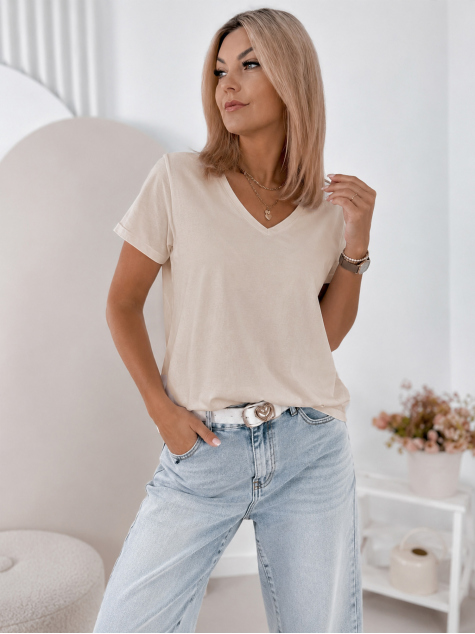 BLUSE MOI BEIGE