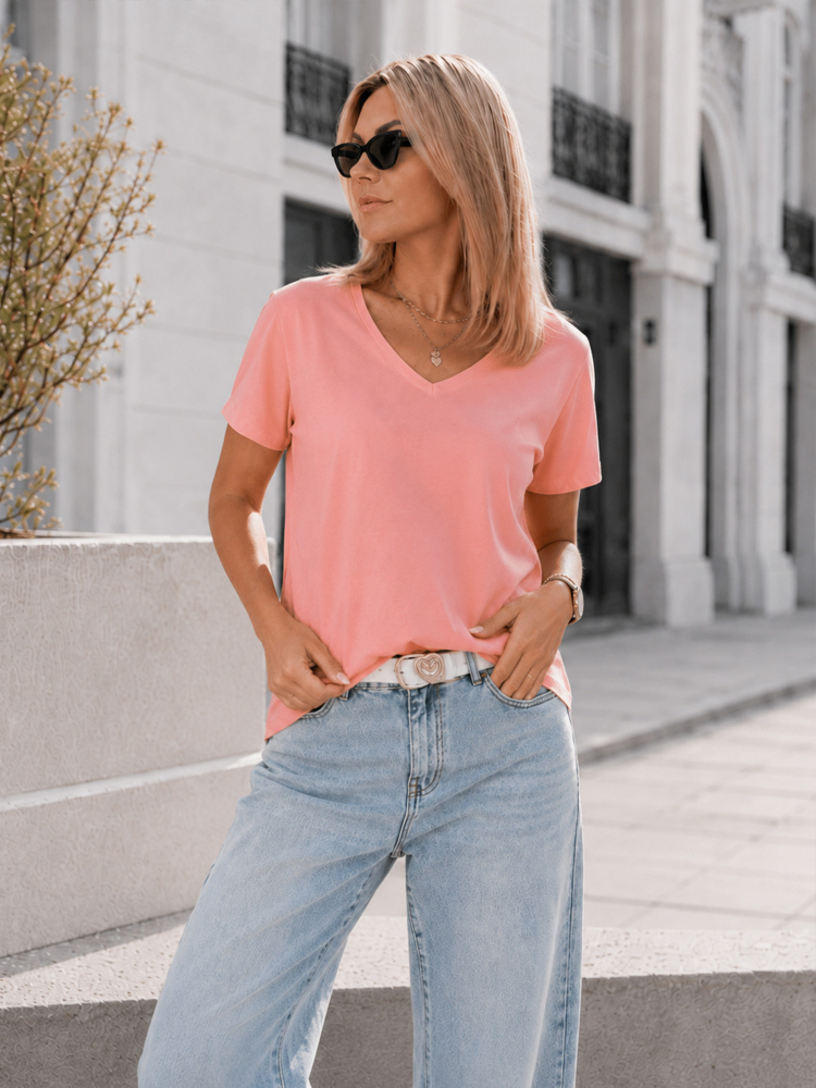 BLOUSE MOI PEACH