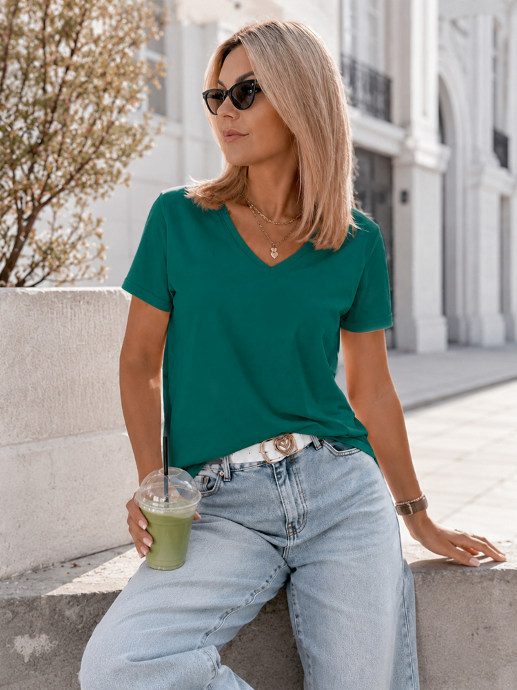 BLUSE MOI GRÜN
