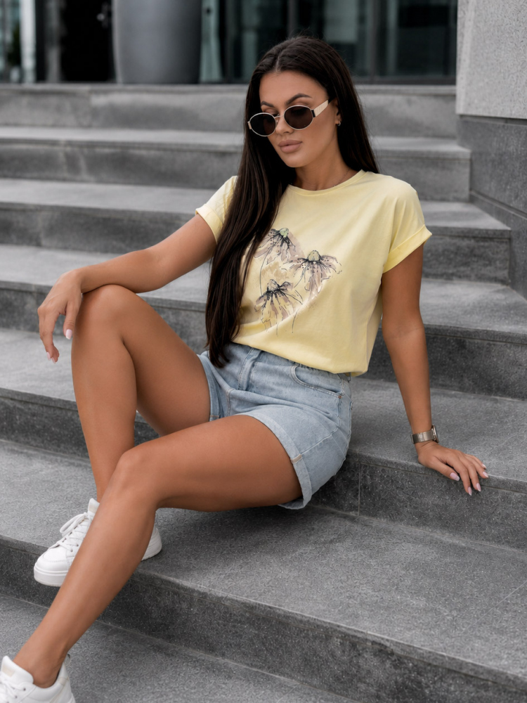 BLOUSE ROWLINS YELLOW